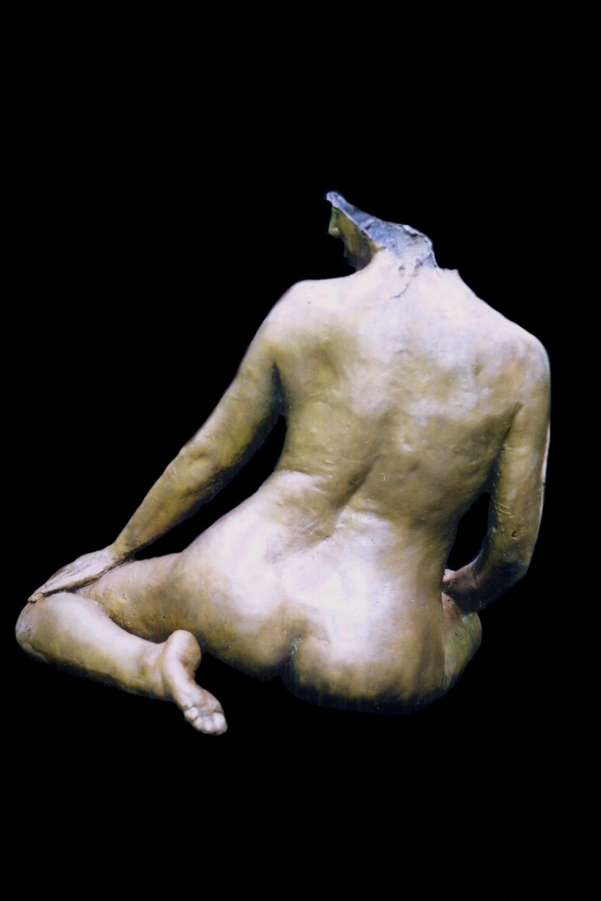 Seated Nymph back view