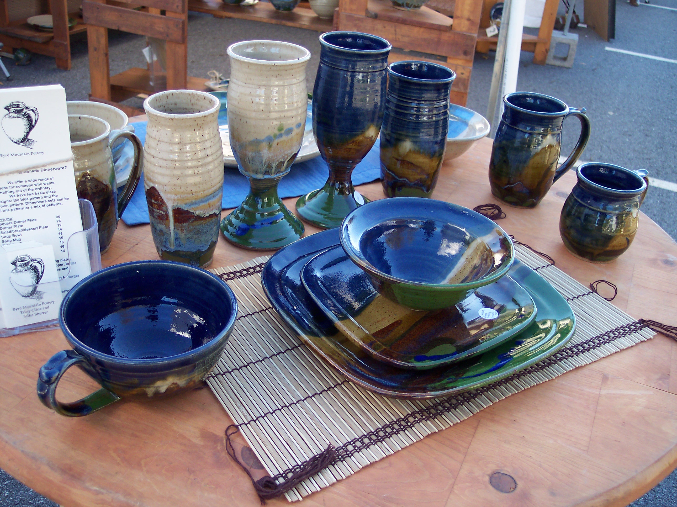 Blue Pattern Dinnerware